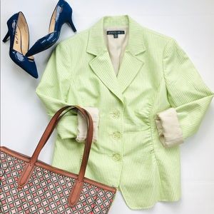 🤩Lafayette 148 New York Linen blend jacket